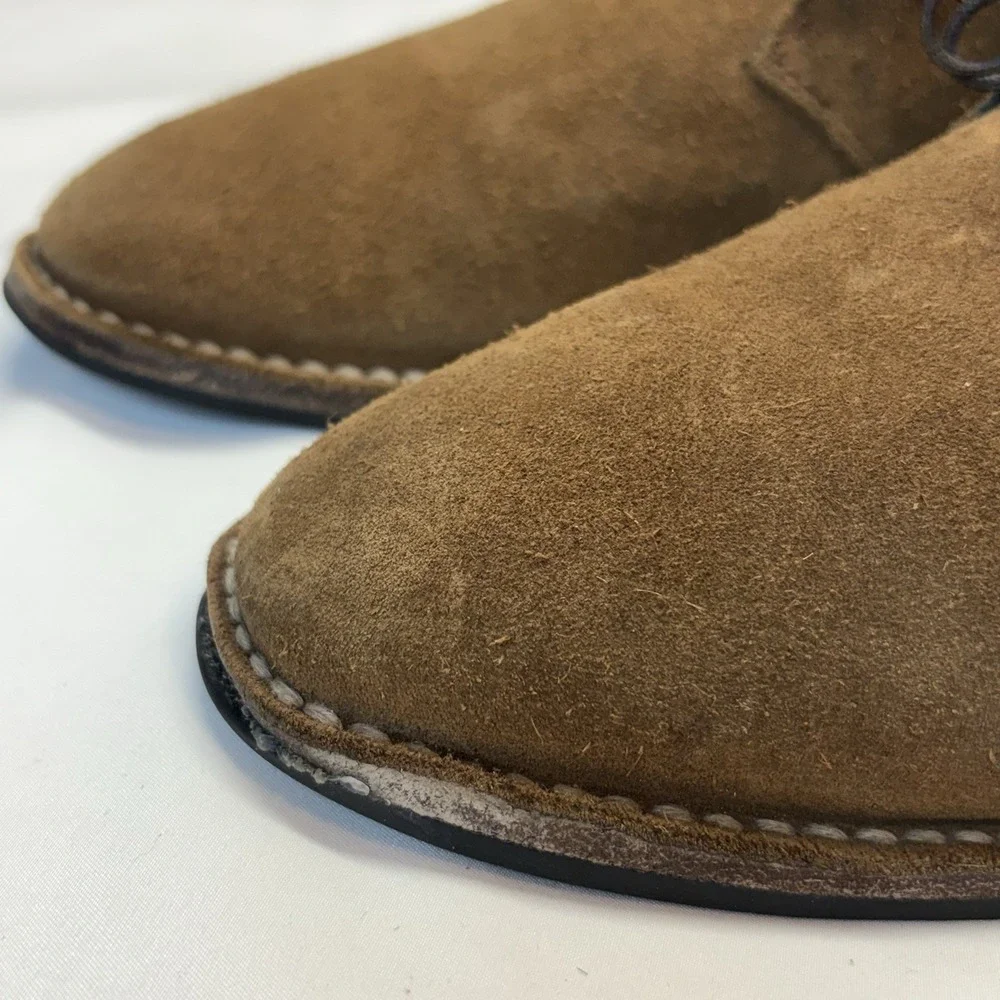 Thursday Scout Chukka Boots Men's US 8 D Cognac Suede Leather